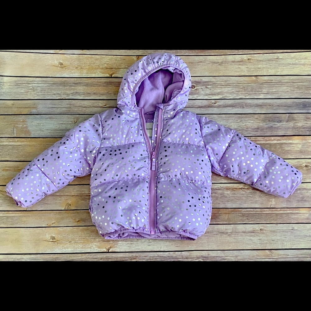 Purple winter jacket. 3T